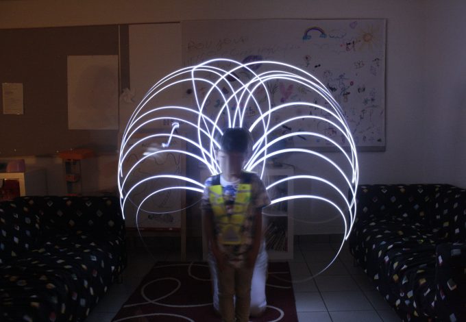 Exploration lumineuse : Atelier de Light Painting à Anières