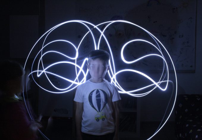 Exploration lumineuse : Atelier de Light Painting à Anières